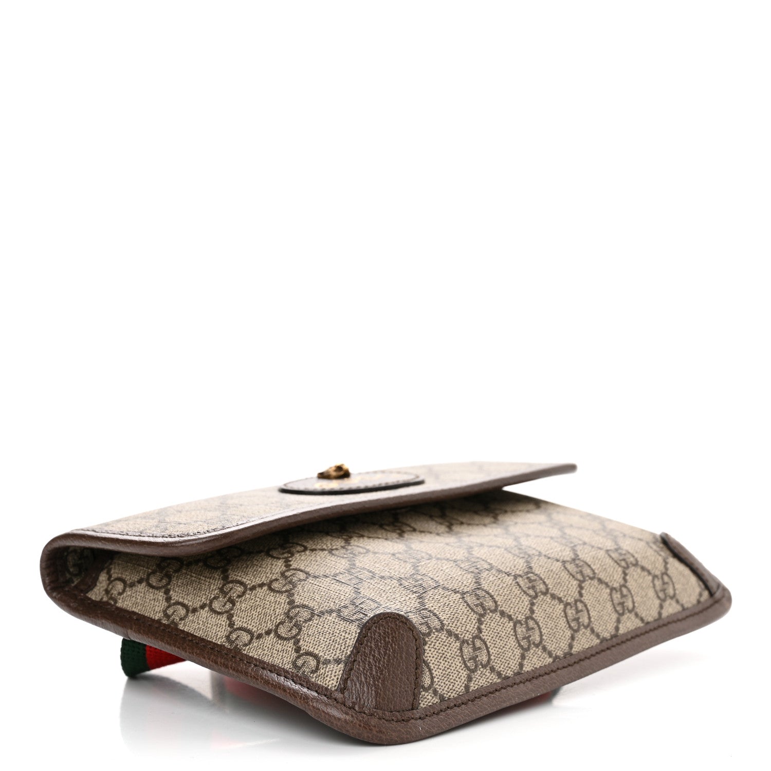 Gucci GG Supreme Monogram Neo Vintage Web Belt Bag Brown 4 of 10
