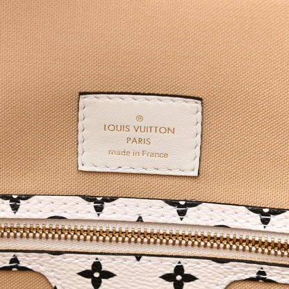 Louis Vuitton Monogram Giant Neverfull MM Kaki 6 of 10