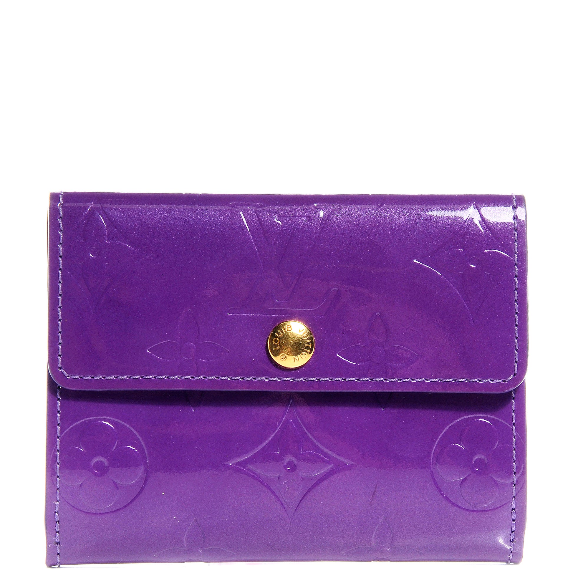 Louis Vuitton Vernis Ludlow Wallet Purple 1 of 7