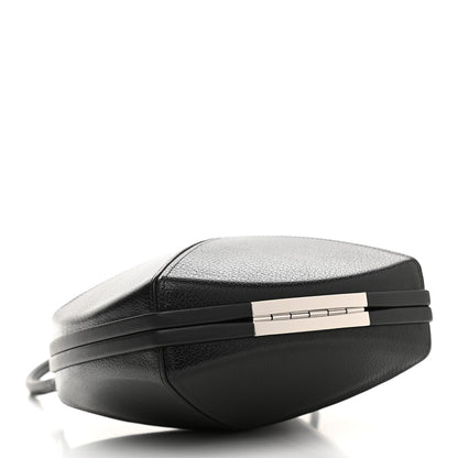 Hermes Chevre Chamkila Clou Medor Clutch Black 4 of 9