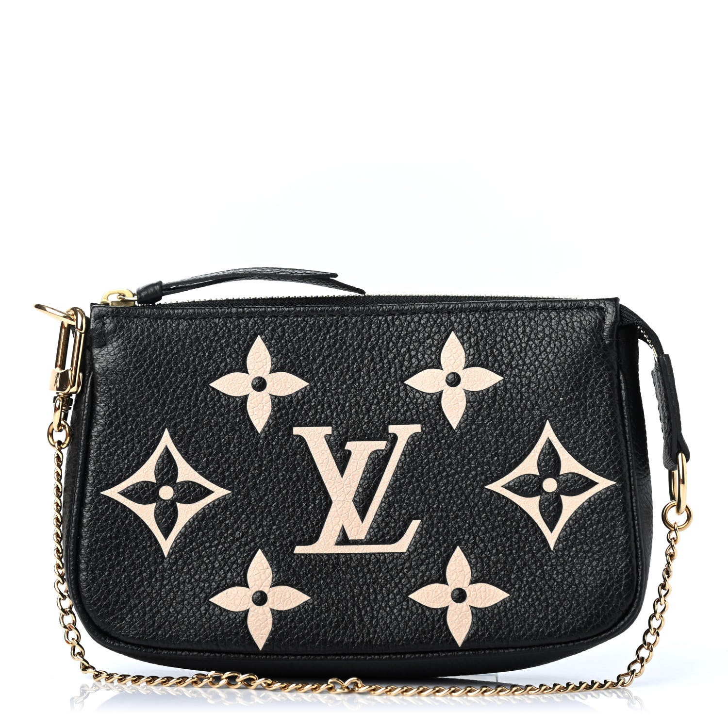 Louis Vuitton Empreinte Monogram Giant Mini Pochette Accessories Black 1 of 4