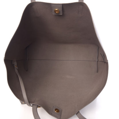 Saint Laurent Calfskin Large Shopping Tote Fog 8 of 12
