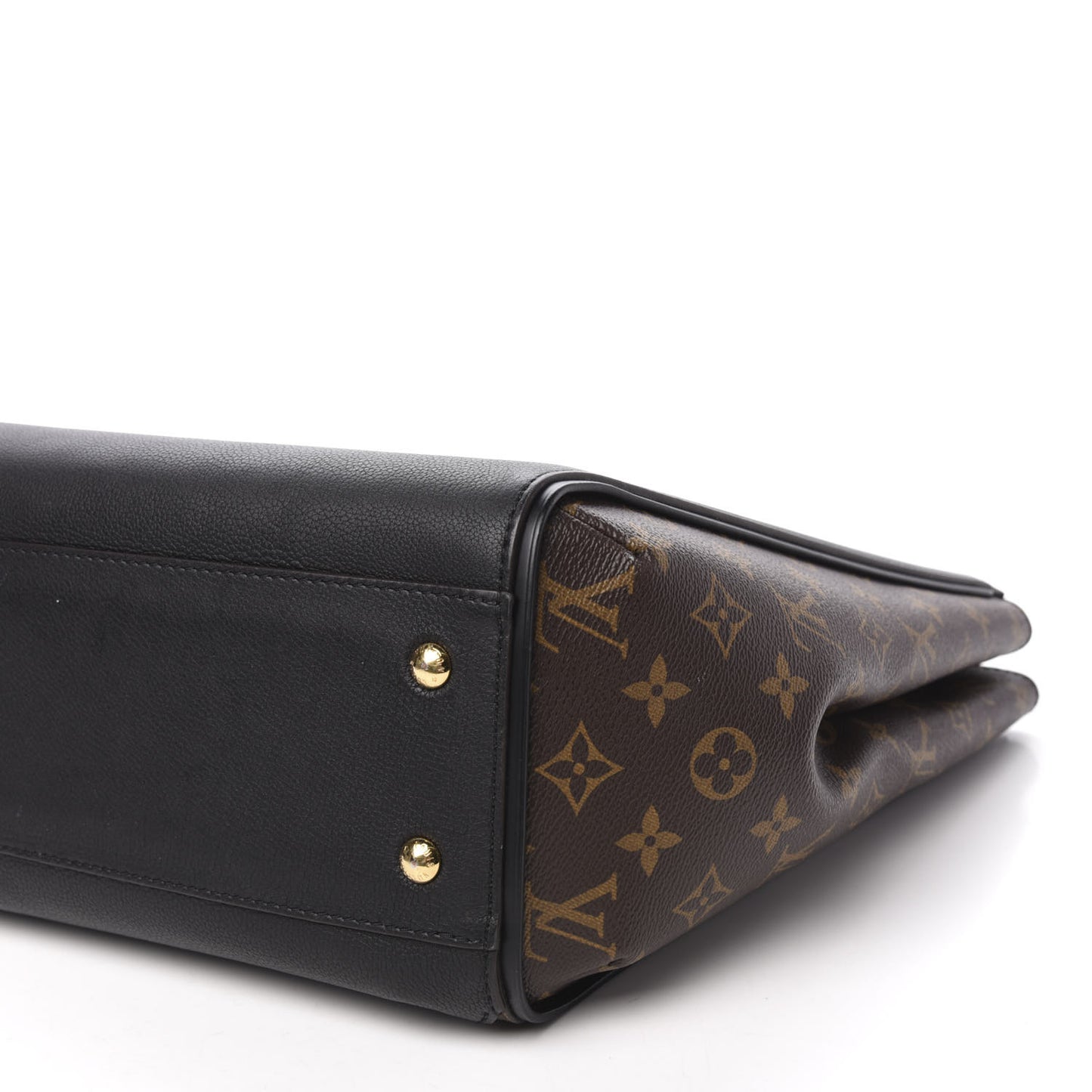 Calfskin Monogram Kimono Tote Black