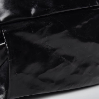 Chanel Vinyl Large Stretch Spirit Cabas Black 10 of 14
