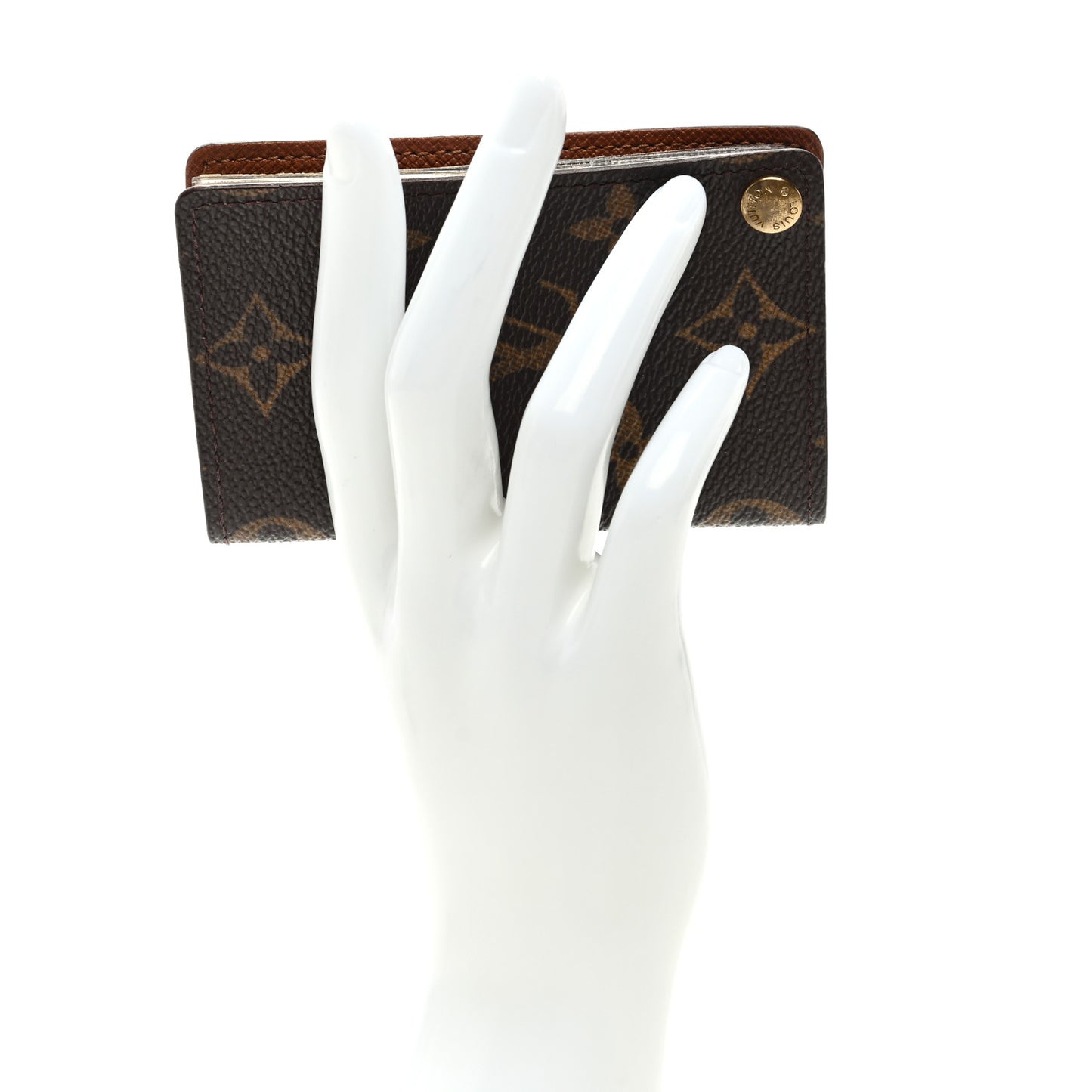 Monogram Credit Card Photo Holder