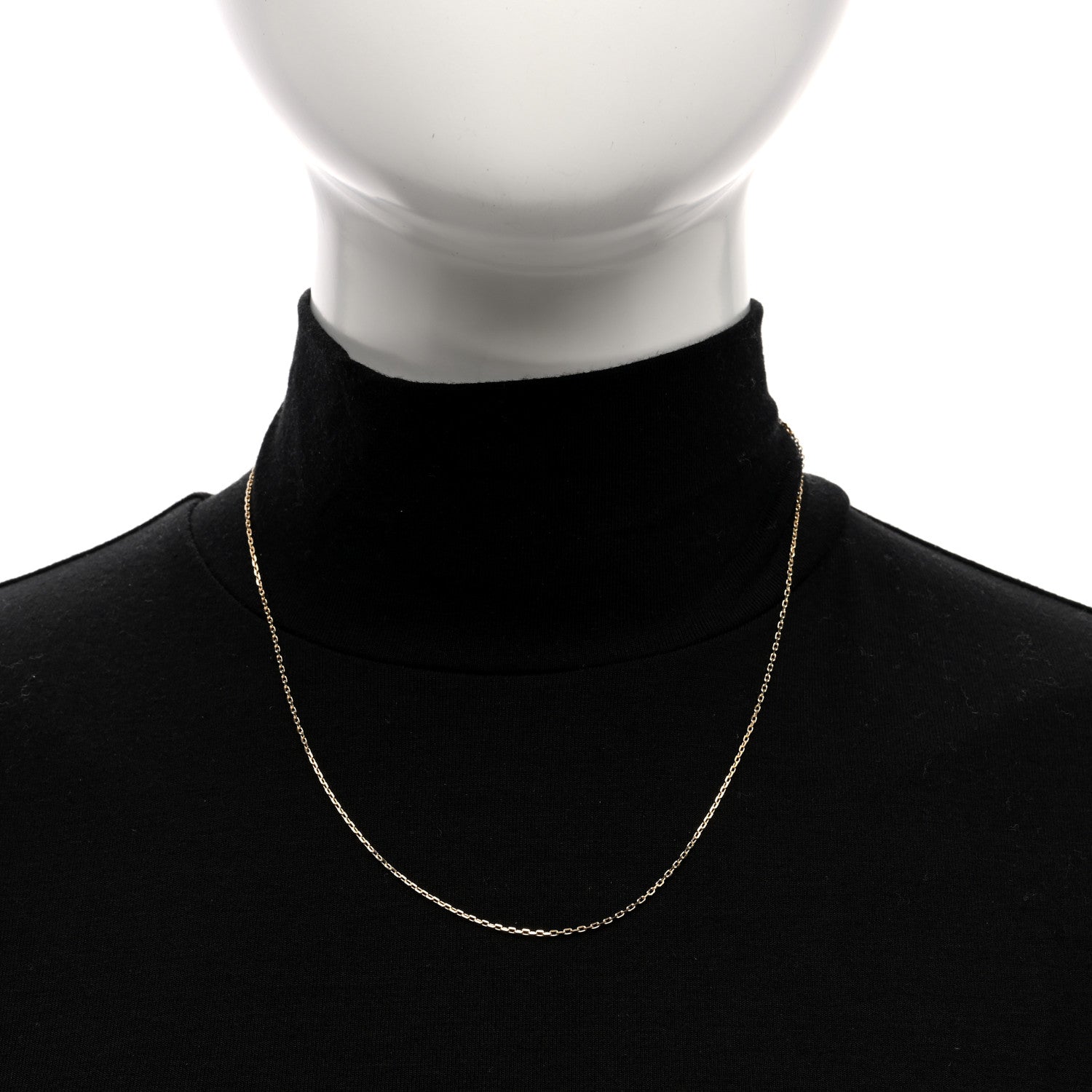 Cartier 18K Yellow Gold Chain Necklace 2 of 4