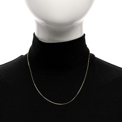 Cartier 18K Yellow Gold Chain Necklace 2 of 4