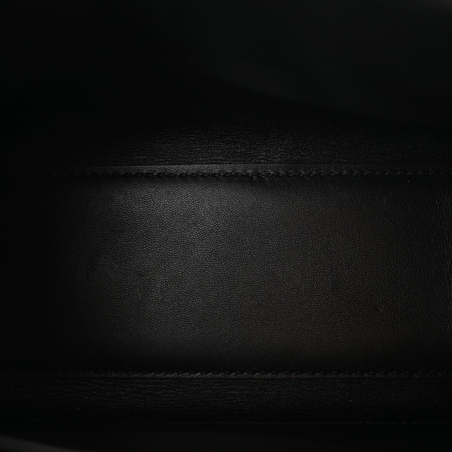 Grained Calfskin Small La Medusa Top Handle Bag Black