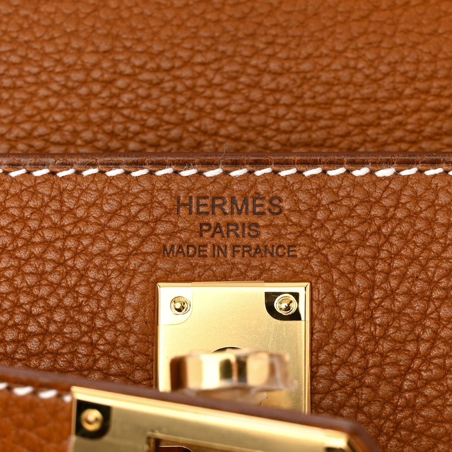 Hermes Barenia Faubourg Kelly Retourne 25 Fauve 6 of 13