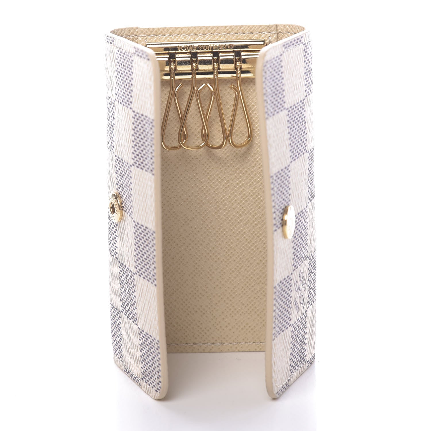 Louis Vuitton Damier Azur Multicles 4 Key Holder 5 of 8