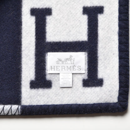 Hermes Wool Cashmere Avalon III Blanket Caban Ecru 4 of 4