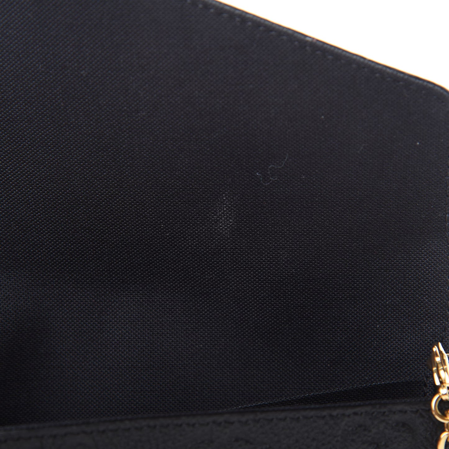 Empreinte Pochette Felicie Chain Wallet Black