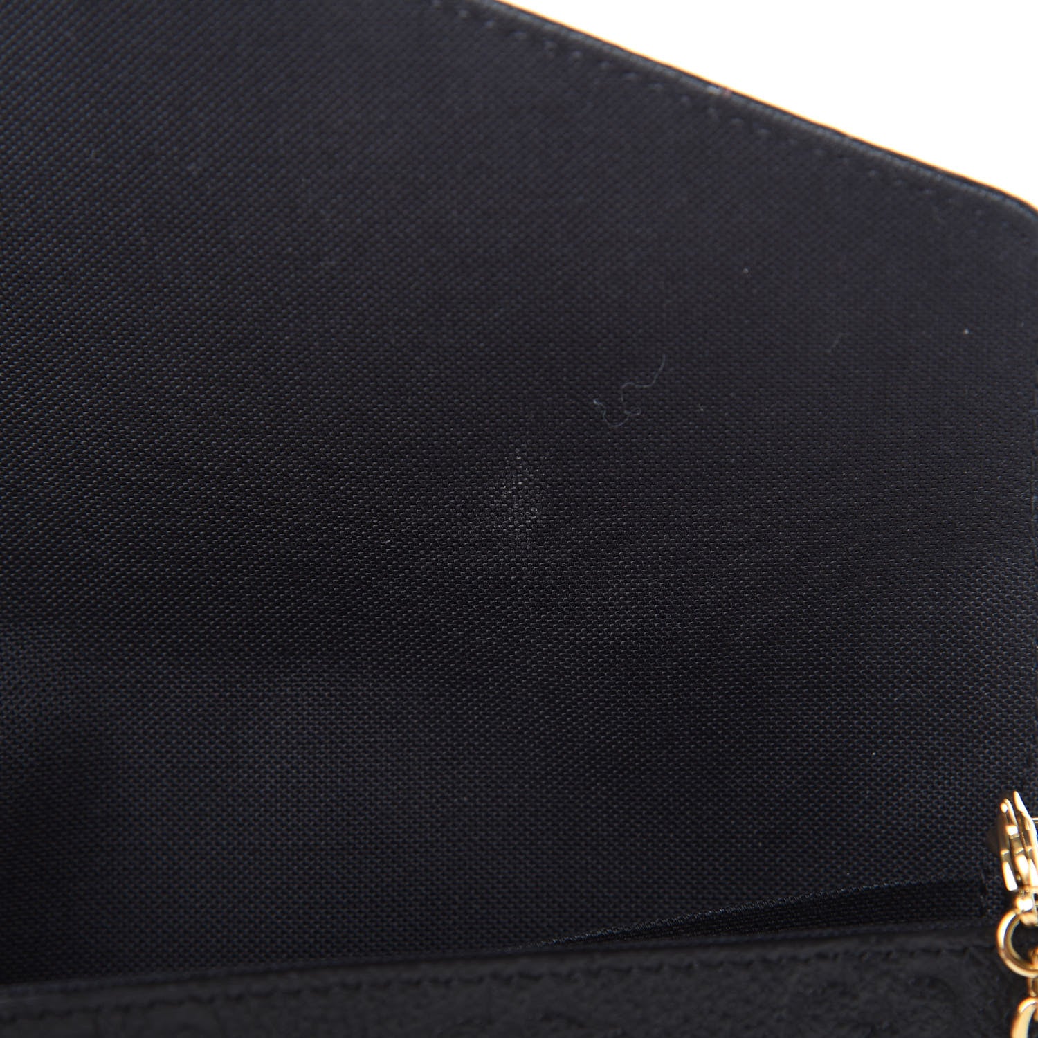 Louis Vuitton Empreinte Pochette Felicie Chain Wallet Black 11 of 11