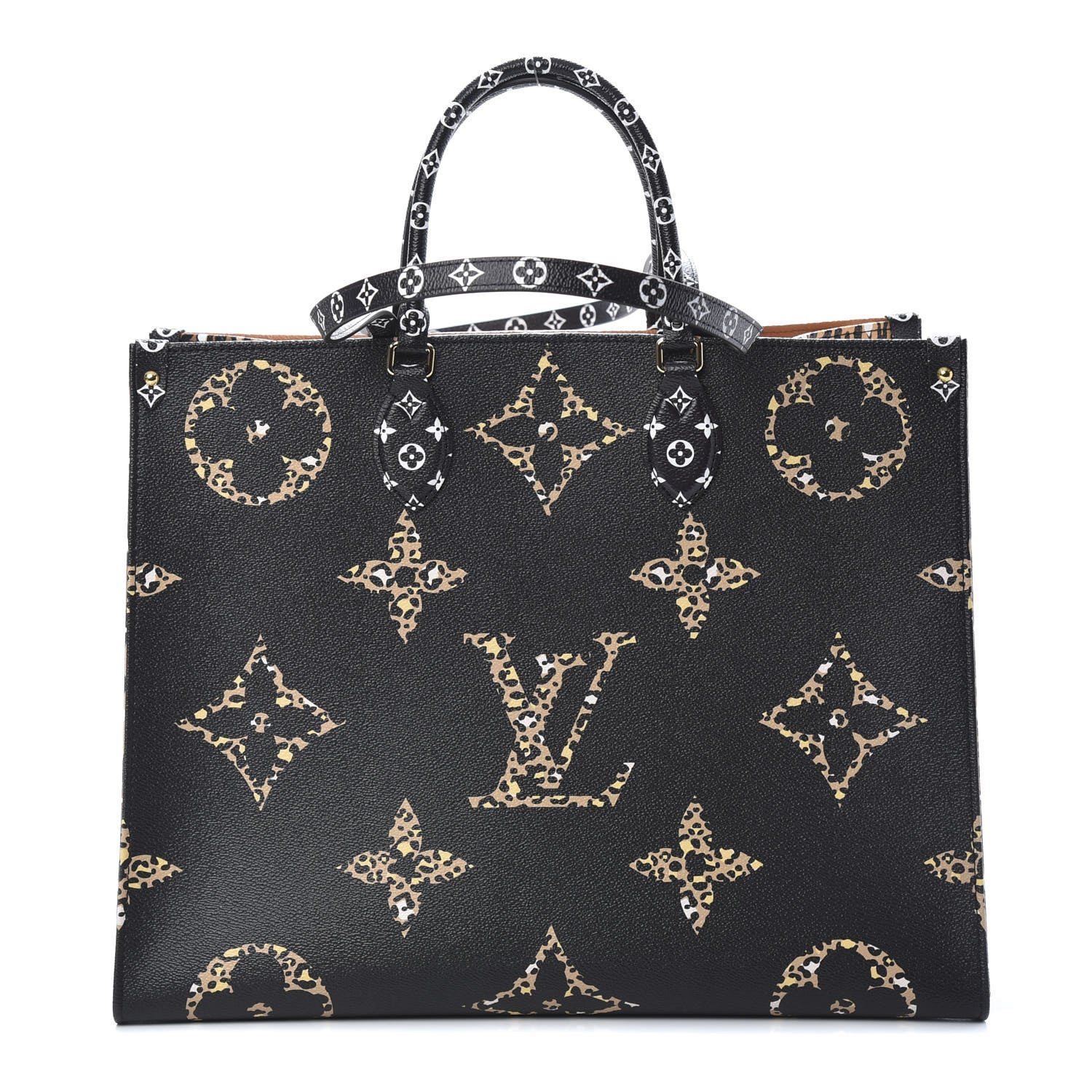 Louis Vuitton Monogram Giant Jungle Onthego GM Black 1 of 11
