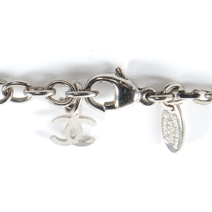 Chanel Crystal CC Square Charm Necklace 4 of 5