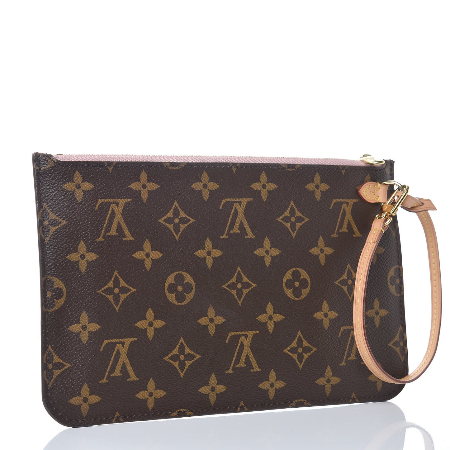 Monogram Neverfull MM GM Pochette Rose Ballerine