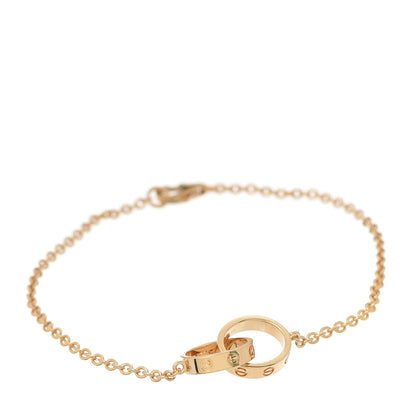 Cartier 18K Yellow Gold Interlocking LOVE Bracelet 1 of 6