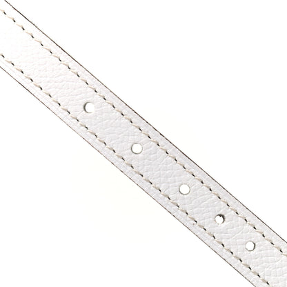 Hermes Epsom Swift 13mm Focus Belt 80 Etoupe White 3 of 5