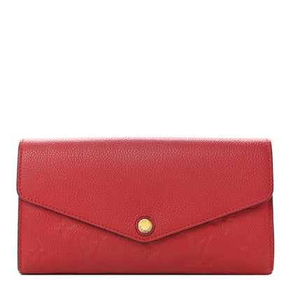Louis Vuitton Empreinte Sarah Wallet NM Cherry 1 of 7