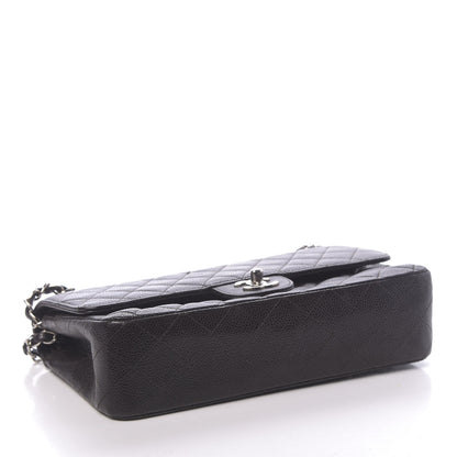 Chanel Caviar Quilted Medium Double Flap Brown 4 of 13
