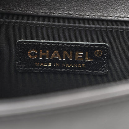 Chanel Calfskin Quilted Small Boy Flap Black 6 of 10