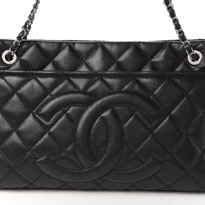 Chanel Caviar Quilted Timeless CC Soft Tote Black 10 of 10
