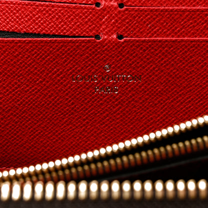 Louis Vuitton Damier Ebene Clemence Wallet Cherry 6 of 6