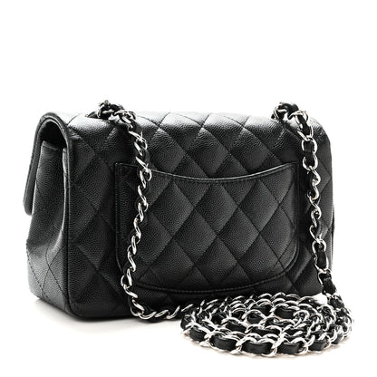 Chanel Caviar Quilted Mini Rectangular Flap Black 3 of 10