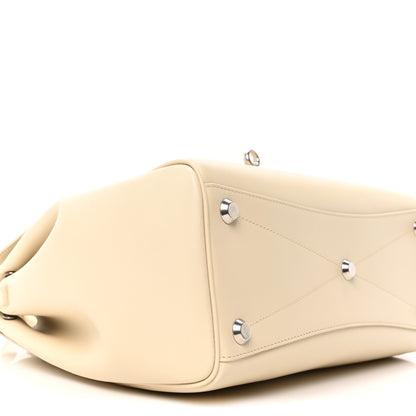 Balenciaga Smooth Calfskin Small Bel Air Carry All Bag Soya 8 of 9