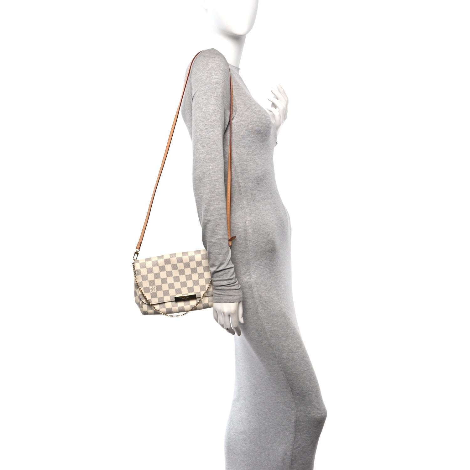 Louis Vuitton Damier Azur Favorite MM 2 of 12