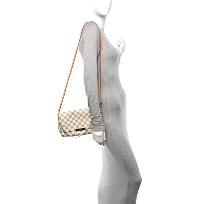 Louis Vuitton Damier Azur Favorite MM 2 of 12