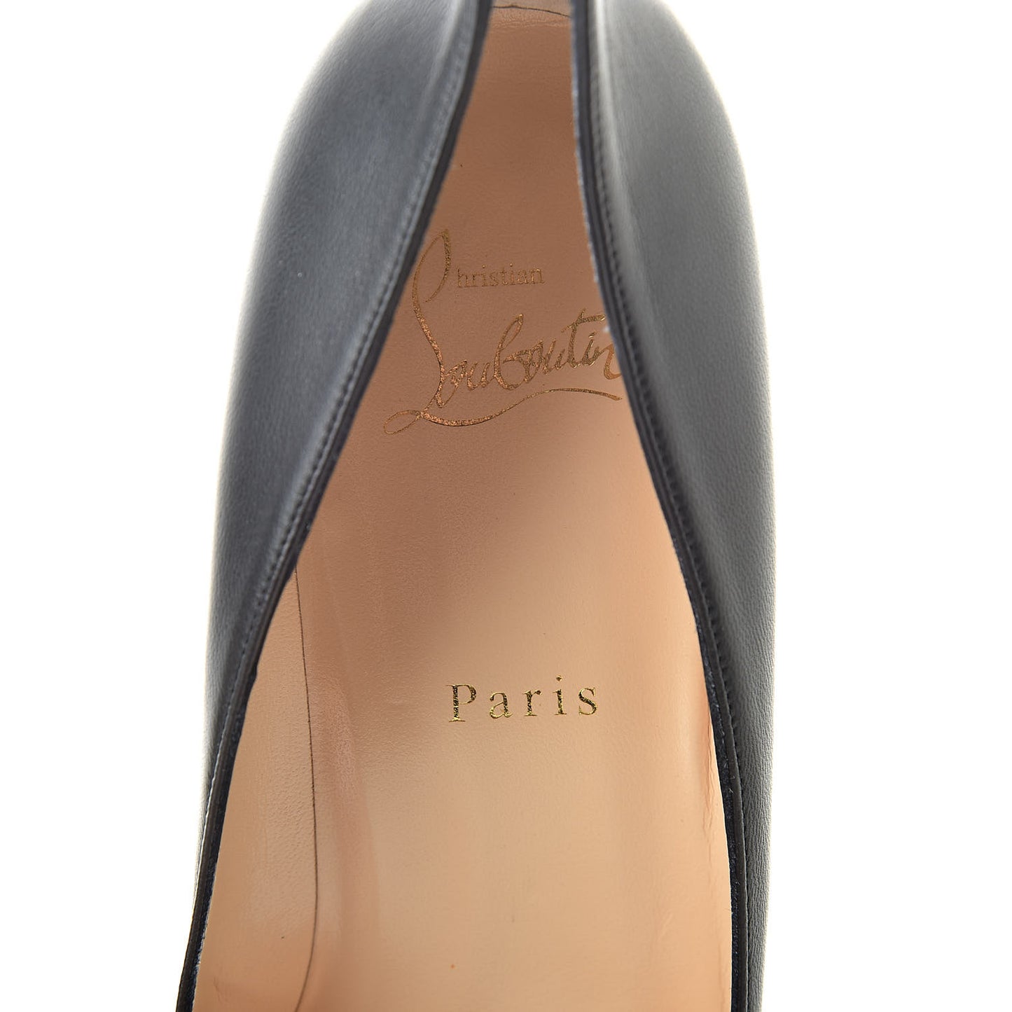Shiny Nappa Pigalle Plato 100 Pumps 42 Black