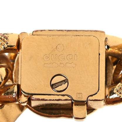 Gucci Interlocking G Curb Chain Bracelet S Gold 4 of 5