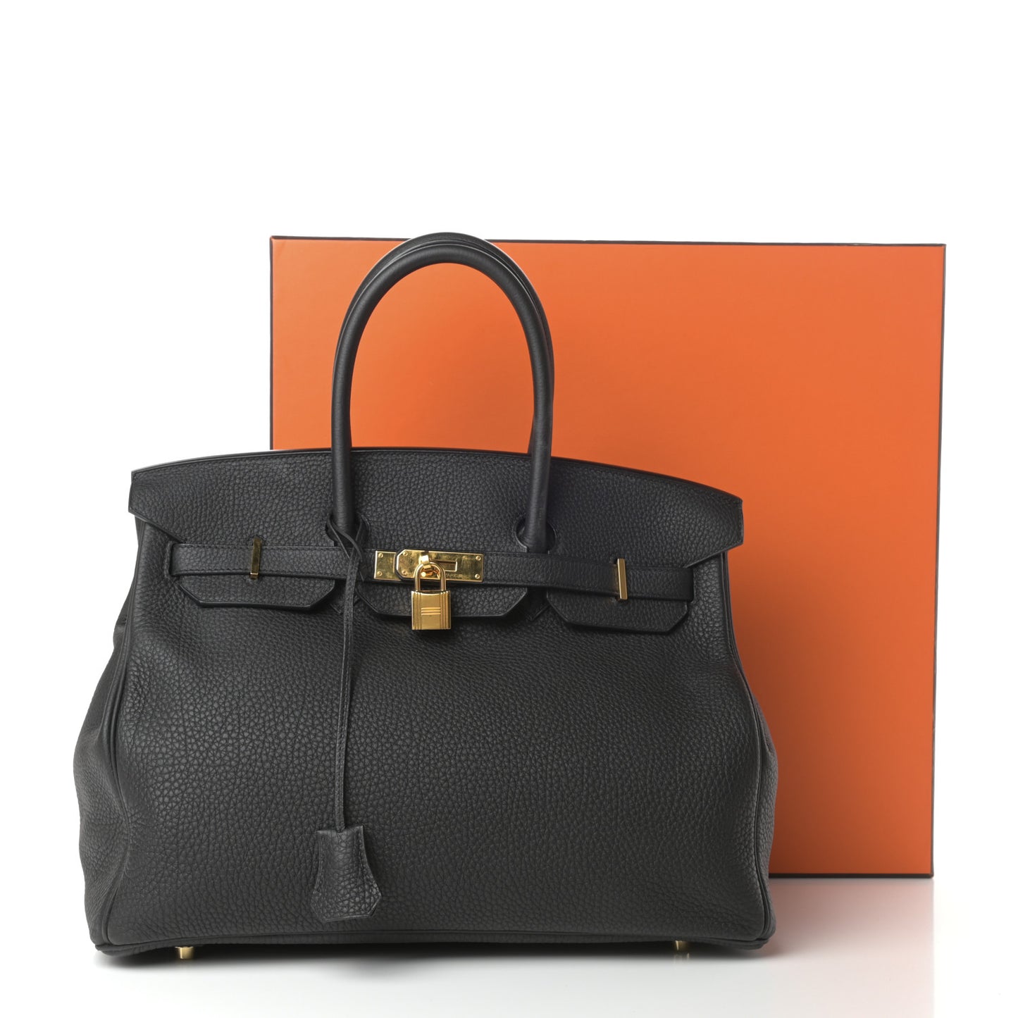 Togo Birkin 35 Black