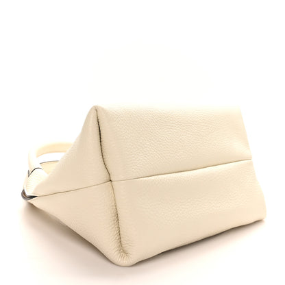 Gucci Grained Calfskin Softbit Medium Shoulder Bag White 4 of 9