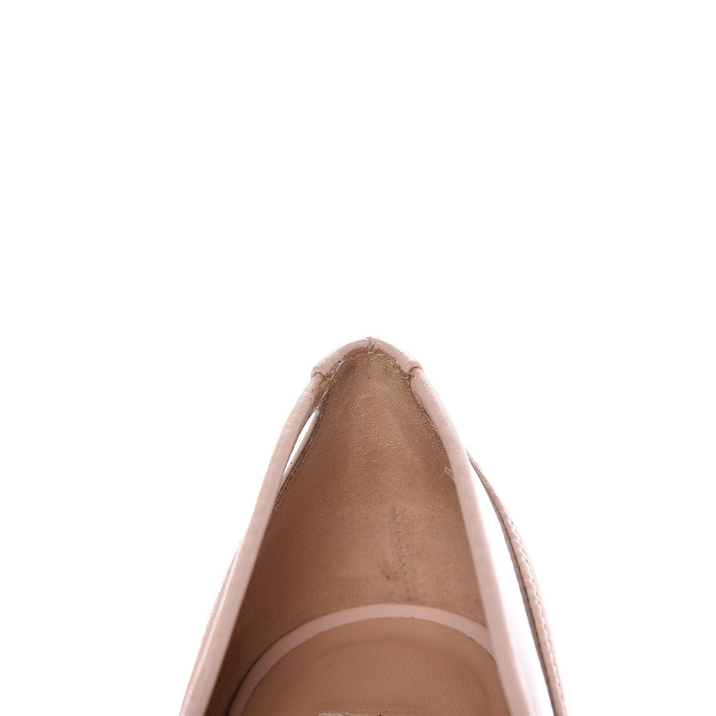 Nappa PVC Dollybow Pumps 38 Water Rose