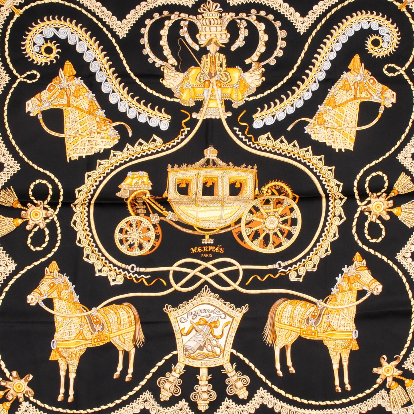 Silk Paperoles Scarf 90