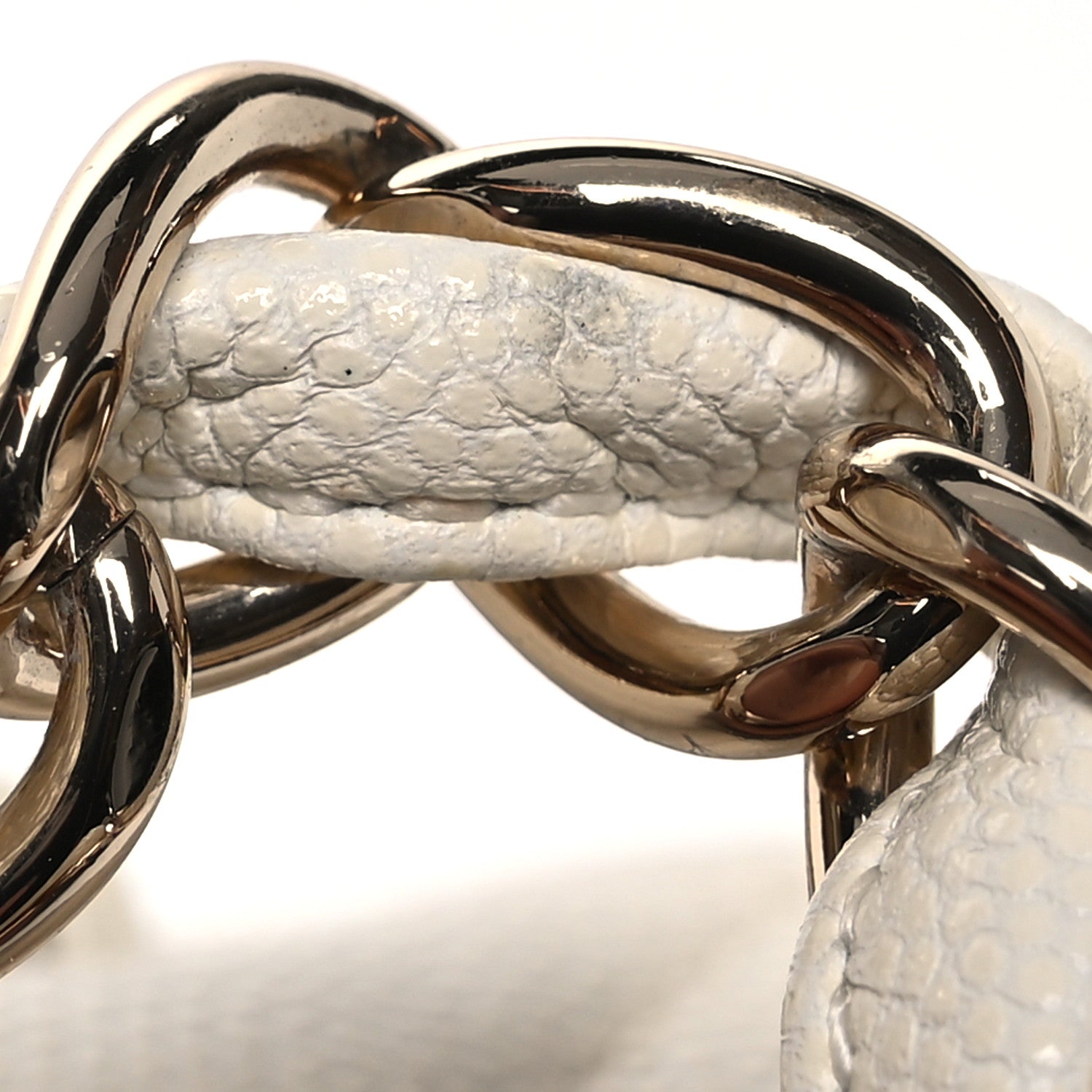 Chanel Caviar Quilted Jumbo Double Flap White 19 of 22