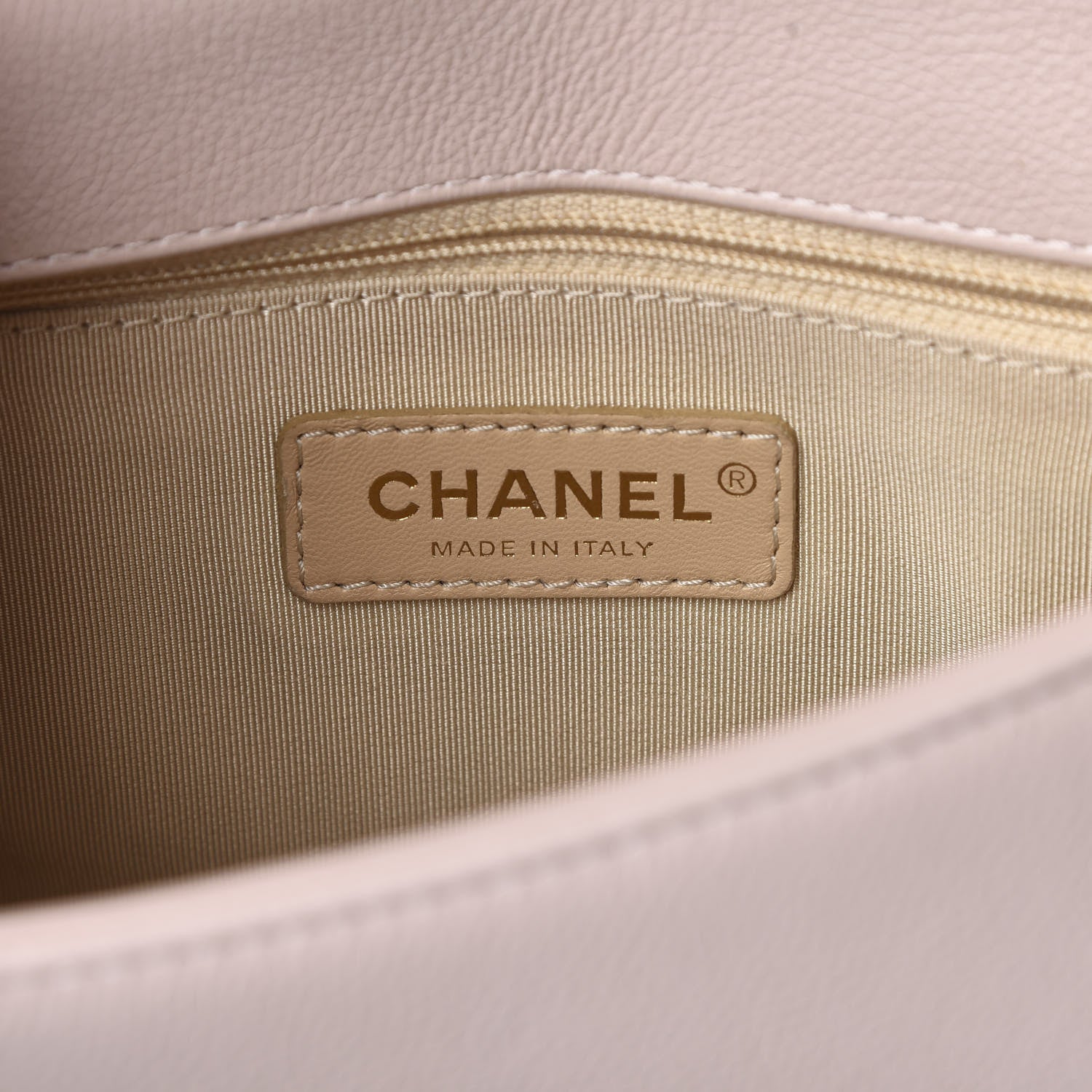 Chanel Grained Calfskin Quilted Small Label Click Flap Bag Pink 6 of 10