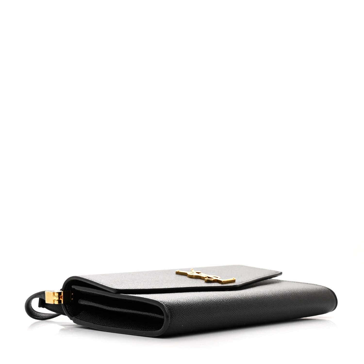 Saint Laurent Grain de Poudre Mini Uptown Crossbody Bag Black 4 of 14