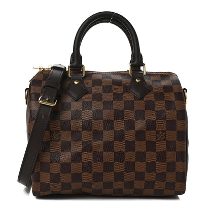 Louis Vuitton Damier Ebene Speedy Bandouliere 25 1 of 11