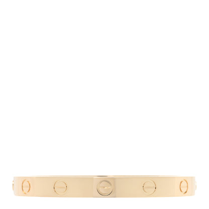 Cartier 18K Yellow Gold LOVE Bracelet 15 2 of 6