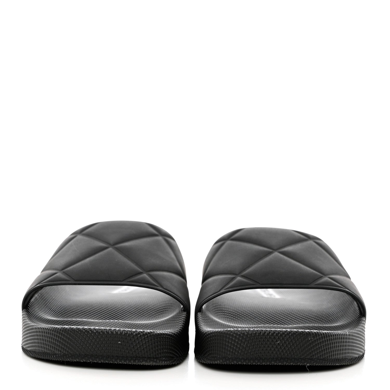 Bottega Veneta Rubber The Slider Sandals 36 Black 2 of 9
