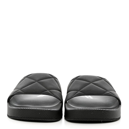 Bottega Veneta Rubber The Slider Sandals 36 Black 2 of 9
