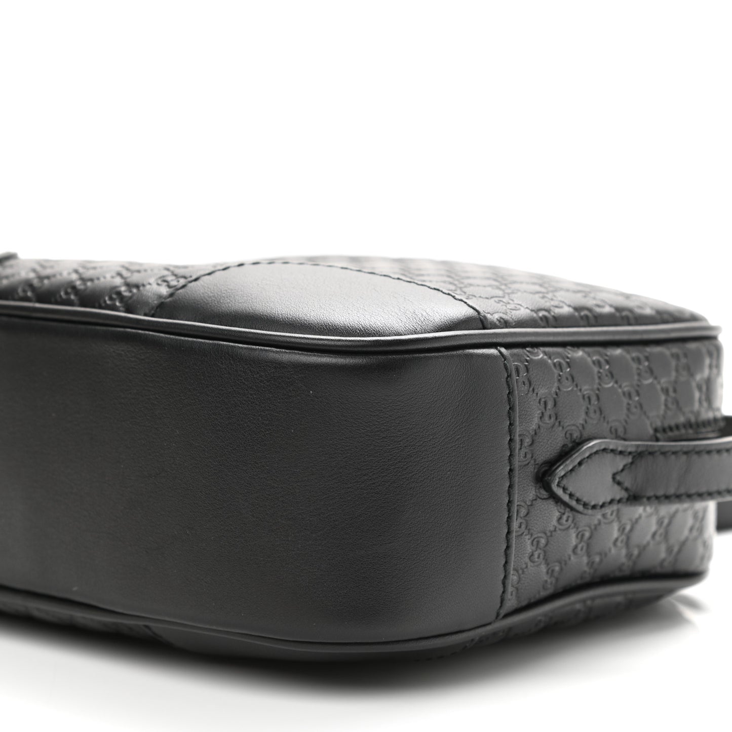 Microguccissima Mini Bree Messenger Bag Black