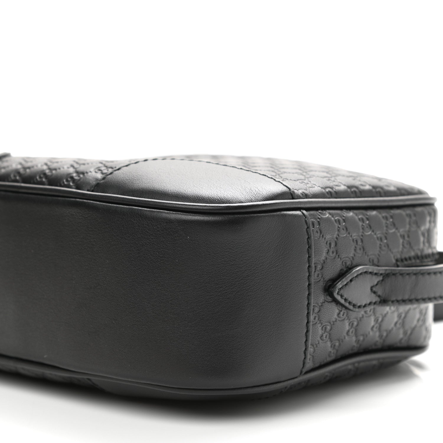 Gucci Microguccissima Mini Bree Messenger Bag Black 10 of 10
