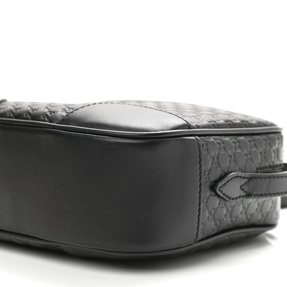 Gucci Microguccissima Mini Bree Messenger Bag Black 10 of 10