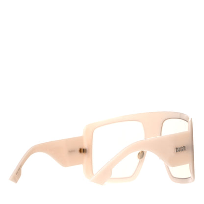 Christian Dior Acetate DiorSo Light 1 Shield Sunglasses Ivory 4 of 9