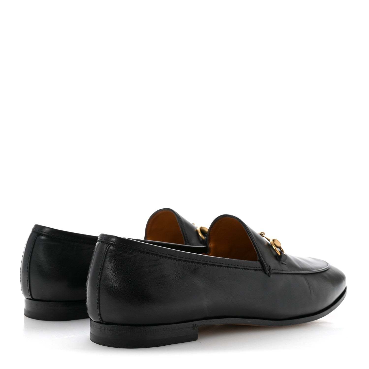 Gucci Calfskin Womens Jordaan Loafers 39 Black 5 of 13
