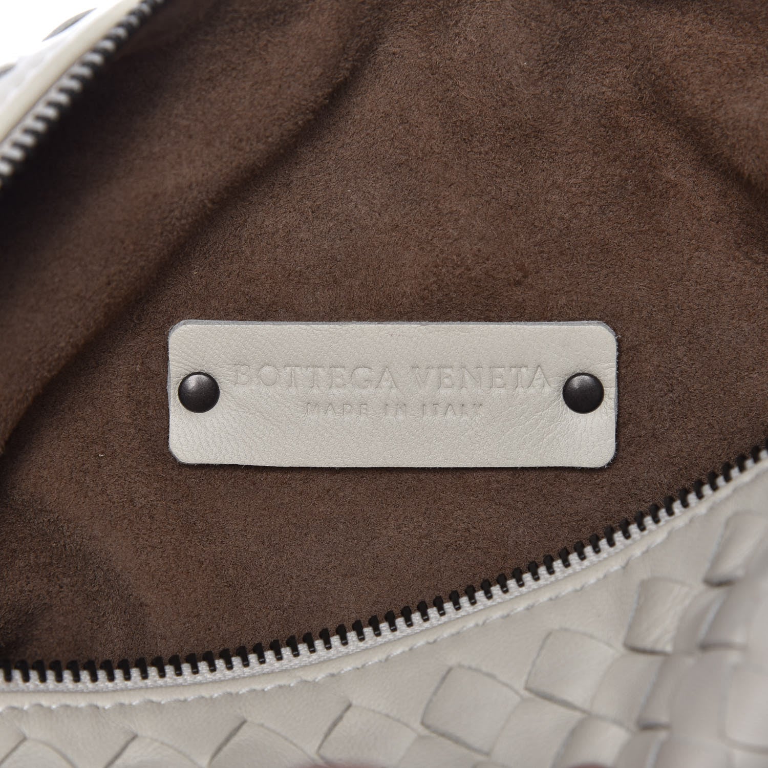 Bottega Veneta Nappa Intrecciato Small Shoulder Bag White 6 of 11